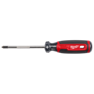 Milwaukee 4PC Cushion Grip Screwdriver Set (USA)