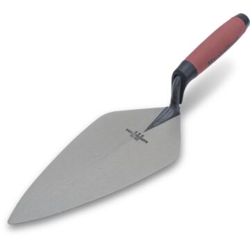 Marshalltown 9-13 in 4-1/4 - 5-3/8 in High-Carbon Steel London Brick Trowel