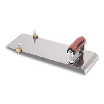 Marshalltown Hand Edger with Adjustable Groover - 14 in. x 5 in.