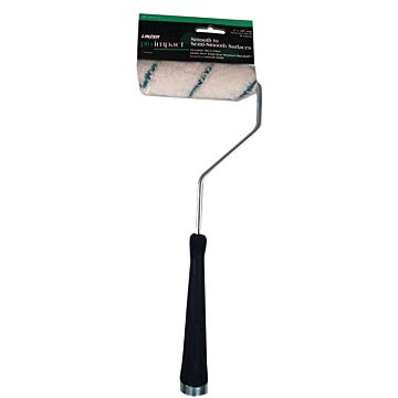 Linzer  Mini Roller, 3/8 in Nap, Microfiber Cloth Cover, Threaded Handle, 4 in L Roller