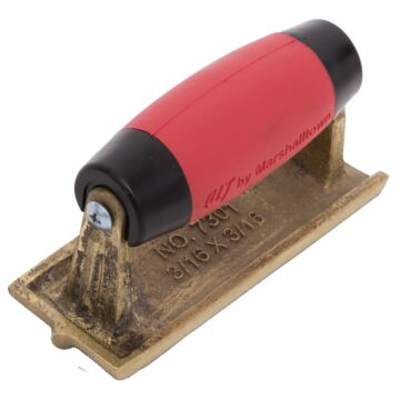 Marshalltown 6 in 4-1/2 in 1/4 in Hand Groover