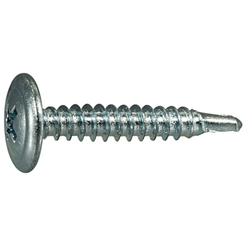 #8 x 1" Modified Truss Lath Self-Drilling Screw, Zinc (Bulk Box 1 lb)