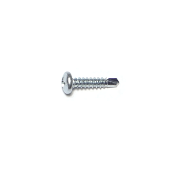 #8 x 3/4" Phillips Pan Head, Self-Drilling Screw, Zinc (Bulk Box 1 lb)