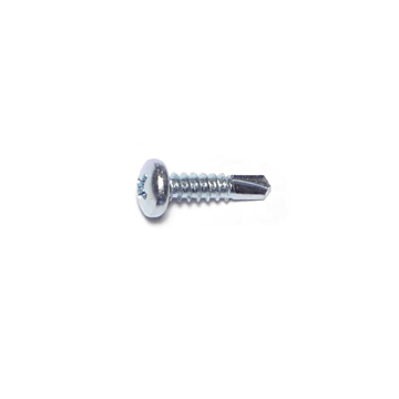 #10 x 3/4" Phillips Pan Head, Self-Drilling Screw, Zinc (Bulk Box 1 lb)