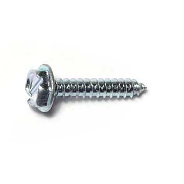 #6 x 3/4" Slotted Hex Washer Head, Sheet Metal Screw, Zinc (Bulk Box 1 lb)