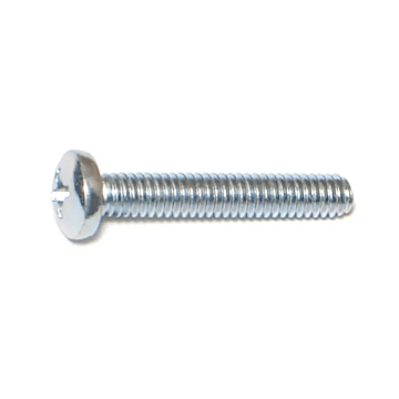 8-32 x 1" Phillips Pan Head, Machine Screw, Zinc (Bulk Box 1 lb)