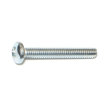 8-32 x 1-1/4" Phillips Pan Head, Machine Screw, Zinc (Bulk Box 1 lb)