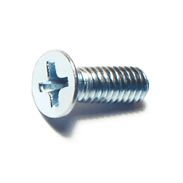 8-32 x 1/2" Phillips Flat Head, Machine Screw, Zinc (Bulk Box 1 lb)