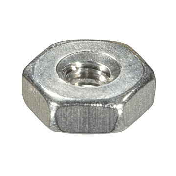 6-32 Hex Nut Coarse Thread, Stainless Steel (Bulk Box 1 lb)