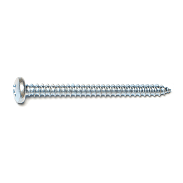 #14 x 2-1/2" Combo Pan Head, Sheet Metal Screw, Zinc (Bulk Box 1 lb)