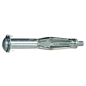 Hollow Wall Anchor (Zinc) Short - 1/4 in.