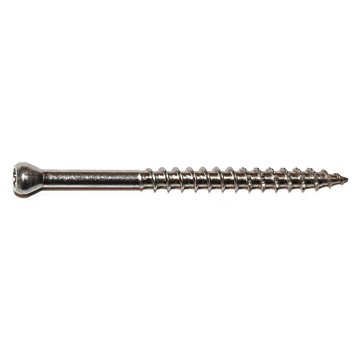 #9 x 2-1/2" Star Drive, Wood Screw, Stainless Steel (Bulk Box 1 lb)