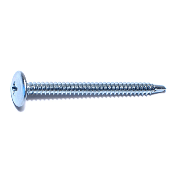 #8 x 2" Modified Truss Lath Screw, Zinc (Bulk Box 1 lb)