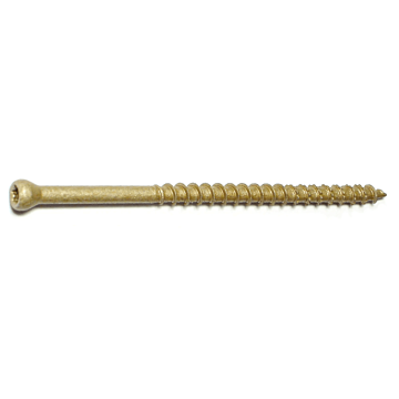 #8 x 3" Star Drive, Trim Head Screw, XL1500 Coated, Tan (Bulk Box 1 lb)