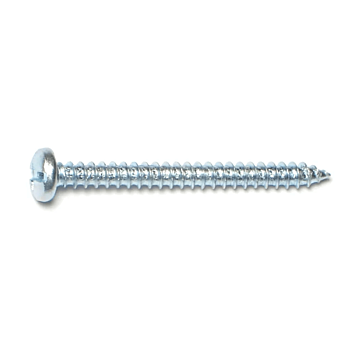 #6 x 1-1/2" Combo Pan Head, Sheet Metal Screw, Zinc (Bulk Box 10 pk)