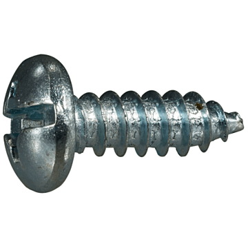 #14 x 3/4" Combo Pan Head, Sheet Metal Screw, Zinc (Bulk Box 6 pk)