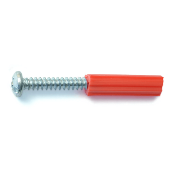 MIDWEST FASTENER Vinyl Ancor (4 pk) 1 in.