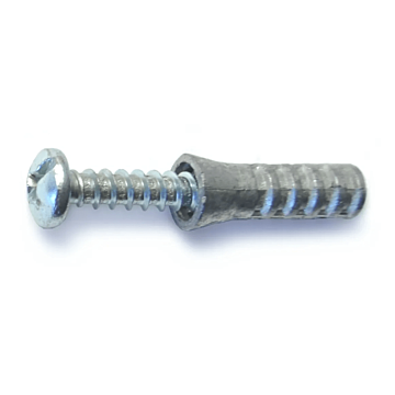 MIDWEST FASTENER Lead Wood Anchor (4 pk) 1 in.