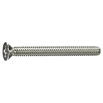 10-24 x 2" Phillips Flat Head, Machine Screw, Stainless Steel (Bulk Box 2 pc)