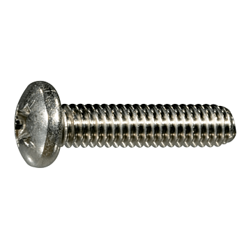 8-32 x 3/4" Phillips Pan Head, Machine Screw, Stainless Steel (Bulk Box 5 pc)