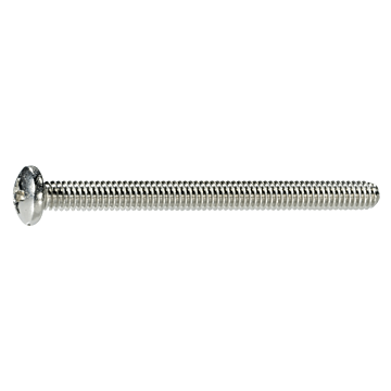 8-32 x 2" Phillips Pan Head, Machine Screw, Stainless Steel (Bulk Box 3 pc)