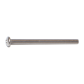 8-32 x 2-1/2" Phillips Pan Head, Machine Screw, Stainless Steel (Bulk Box 2 pc)