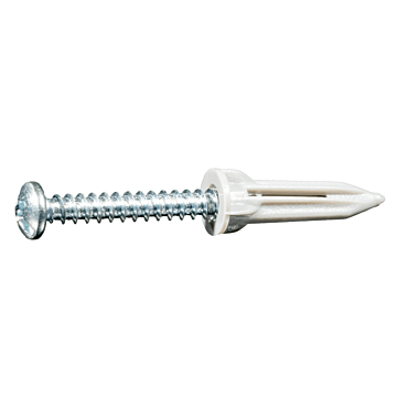 MIDWEST FASTENER Wall Anchor - #6 to #8 x 0.8 in.