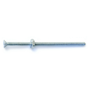 6-32 x 3" Phillips Flat Head, Machine Screw, Zinc (Bulk Box 7 pc)