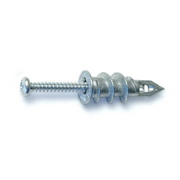 MIDWEST FASTENER EZ Metal Anchor Kit (4 pk) #6 x 1-1/4 in.