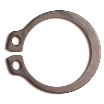Midwest Fastener® 18 mm Steel Plain External Retaining Ring