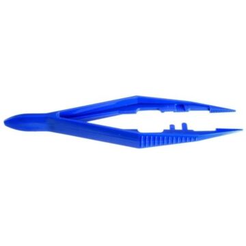 32932PlasticBlueTweezer