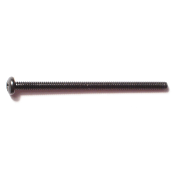 6-32 x 2-1/2" Phillips Pan Head, Machine Screw, Black 