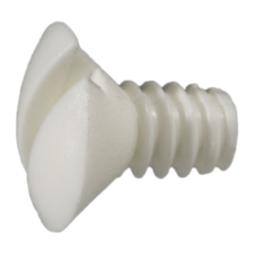 Switch Plate Screw (Nylon - Ivory)  6-32 x 1/4 in.