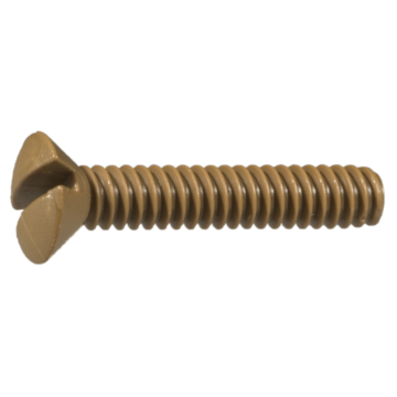 Switch Plate Screw (Nylon - Brown)  6-32 x 3/4 in.