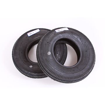 Martin Wheel Company 410/350-6 4-Ply Tubeless Sawtooth Tire Only