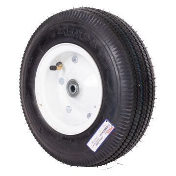 Martin Wheel Company 410/350-6 4 Ply Sawtooth Bolt Together Tube Industrial Wheel