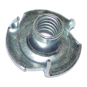 Pronged T-Nut (Zinc) 1/4"-20 x 5/16 in.