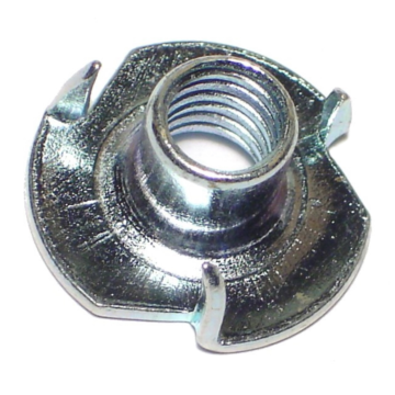 Pronged T-Nut (Zinc) 5/16"-18 x 3/8 in.