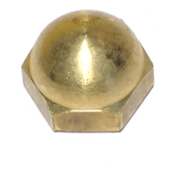 Acorn Nut (Brass) 5/16"-18 