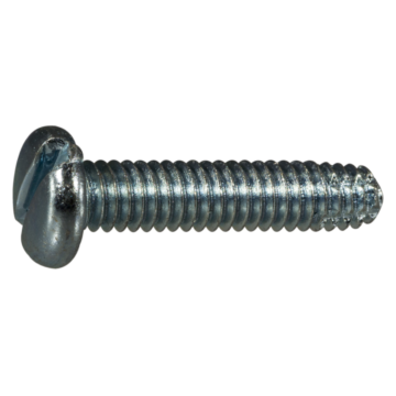 Midwest Fastener Slotted Head Self-Tapping Bolt, Type F (Zinc) 8-32 x 3 in.