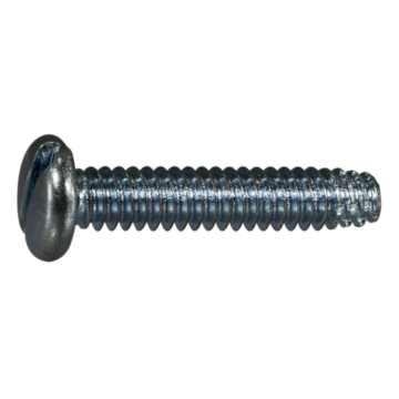 Midwest Fastener Slotted Head Self-Tapping Bolt, Type F (Zinc) 10-24 x 1 in.