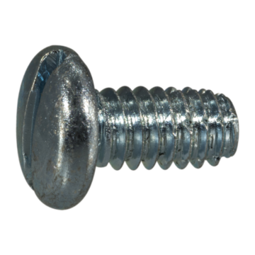 Midwest Fastener Slotted Head Self-Tapping Bolt, Type F (Zinc) 1/4"-20 x 1/2 in.