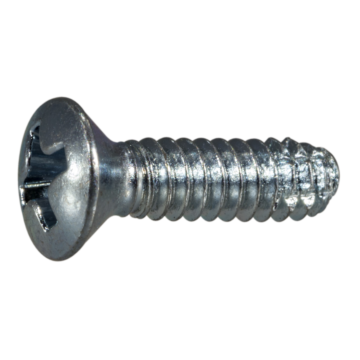 Midwest Fastener Slotted Head Self-Tapping Bolt, Type F (Zinc) 6-32 x 1/2 in.