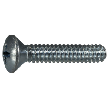 Midwest Fastener Slotted Head Self-Tapping Bolt, Type F (Zinc) 10-24 x 1 in.