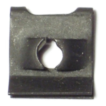 U Type Speed Push Nut (Zinc) 8-32 in. 