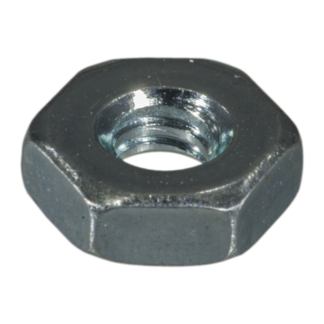 6-32 Hex Nut, Coarse Thread, Zinc