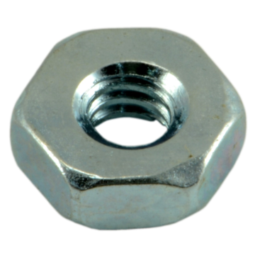4-40 Hex Nut, Coarse Thread, Zinc