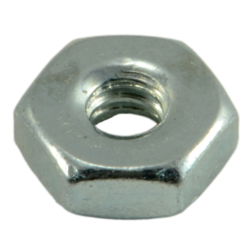 4-40 Hex Nut, Coarse Thread, Zinc