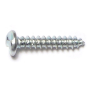 #6 x 3/4" Tamper Proof Pan Head, Sheet Metal Screw, Zinc 