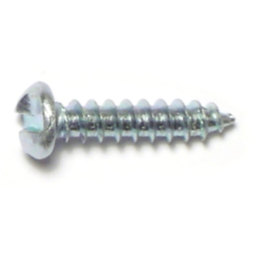 #8 x 3/4" Tamper Proof Pan Head, Sheet Metal Screw, Zinc 